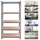 Heavy Duty Steel 71'' 5 Level Garage Shelf Metal Storage Adjustable Shelves Unit