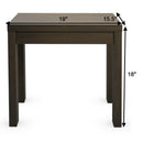 Set of 2 European Style End Coffee Table Nightstand Bedroom Living Room