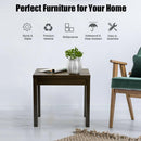 Set of 2 European Style End Coffee Table Nightstand Bedroom Living Room