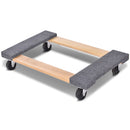 30''x 18'' Furniture Dolly Moving Carrier Mover Handle Casters 1000lbs Capacity