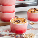 6/12-Piece 300ML Porcelain Cake Bake Dishes Souffle Cup Set