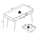 Computer Desk Writing Table w/ Drawers Laptop PC Workstation Home Walnut/Oak