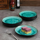 Aqua 4/8/12 Pieces Pottery Stoneware Vintage Ceramic Green