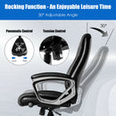 Executive Big & Tall Office Chair High Back Task Chair w/ Lumbar Support Black
