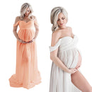 Sexy Maternity Dresses For Photo Shoot Chiffon Pregnancy Dress Maxi Gown Dresses For Pregnant Women Clothes