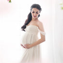 Sexy Maternity Dresses For Photo Shoot Chiffon Pregnancy Dress Maxi Gown Dresses For Pregnant Women Clothes