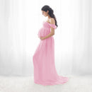 Sexy Maternity Dresses For Photo Shoot Chiffon Pregnancy Dress Maxi Gown Dresses For Pregnant Women Clothes