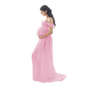 Sexy Maternity Dresses For Photo Shoot Chiffon Pregnancy Dress Maxi Gown Dresses For Pregnant Women Clothes