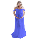 Sexy Maternity Dresses For Photo Shoot Chiffon Pregnancy Dress Maxi Gown Dresses For Pregnant Women Clothes