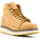 Mens Ankle Boots MenLeather Shoe Work Boots Goodyear Welted Lace Up Motorcycle Boots