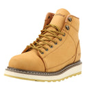 Mens Ankle Boots MenLeather Shoe Work Boots Goodyear Welted Lace Up Motorcycle Boots