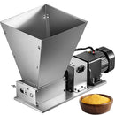 Electric Grain Mill, Stainless Steel 2-Roller Barley Crusher, Homebrews Beer Brewing Grain Crusher