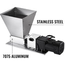 Electric Grain Mill, Stainless Steel 2-Roller Barley Crusher, Homebrews Beer Brewing Grain Crusher
