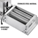 Electric Grain Mill, Stainless Steel 2-Roller Barley Crusher, Homebrews Beer Brewing Grain Crusher