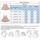 Baby Girls Dress Toddlers Summer O Neck Floral Printed Sleeveless Dress Newbron Baby Girls