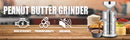 Electric Peanut Butter Machine 15000g/h Stainless Steel Commercial Grinder Sesame Walnut Nuts