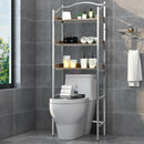 3-Tier Over-The-Toilet Bathroom Spacesaver Storage Rack Standing Shelf Organizer