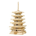 Robotime Rolife 275pcs DIY 3D Five-storied Pagoda Wooden Puzzle Game