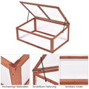 Garden Portable Wooden Green House Cold Frame Raised Plants Bed Protection GT3567