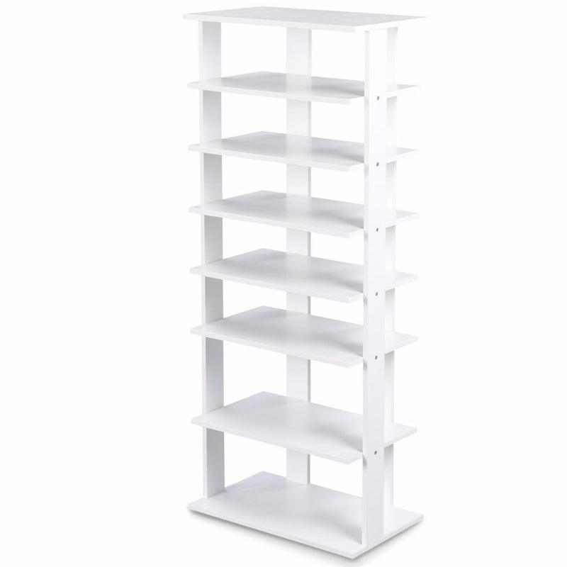 Wooden Shoes Storage Stand 7 Tiers Big Shoe Rack Organizer Multi-Shoe Rack New   Home Furniture HW57381