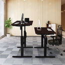 Standing Desk Height Adjustable Sit to Stand Workstation w/Crank Handle HW65655