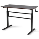 Standing Desk Height Adjustable Sit to Stand Workstation w/Crank Handle HW65655