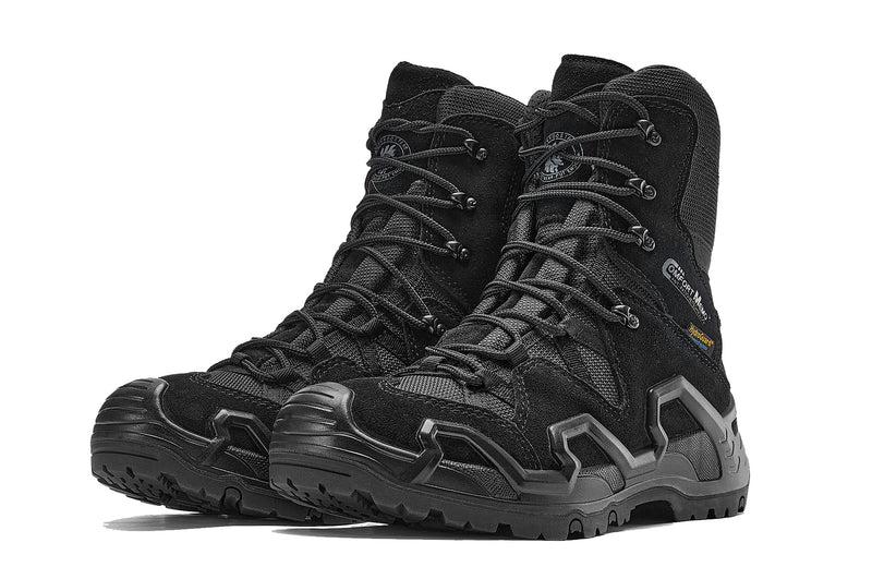 KS737 Outdoor Winter Shoes Trekking Footwear Men Waterproof Tactical Military Boots Hunting Shoes