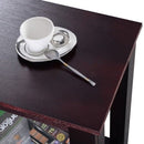 Chair Side Table Coffee Sofa Wooden End Shelf Living Room Furniture Modern Storage Holders Multipurpose Shelf HW51530