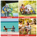 Portable Folding Camping Canopy Chair w/ Cup Holder Cooler Outdoor OP70570