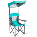 Portable Folding Camping Canopy Chair w/ Cup Holder Cooler Outdoor OP70570