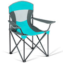 Portable Folding Camping Canopy Chair w/ Cup Holder Cooler Outdoor OP70570