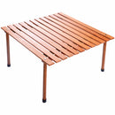 Folding Roll Up Table Portable Indoor Outdoor Picnic Party Dining Camp Tables Modern Wood Desk Home Furniture OP3558