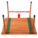 Folding Roll Up Table Portable Indoor Outdoor Picnic Party Dining Camp Tables Modern Wood Desk Home Furniture OP3558