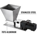 Electric Grain Mill, Stainless Steel 2-Roller Barley Crusher, Homebrews Beer Brewing Grain Crusher