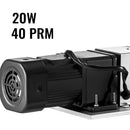 Electric Grain Mill, Stainless Steel 2-Roller Barley Crusher, Homebrews Beer Brewing Grain Crusher