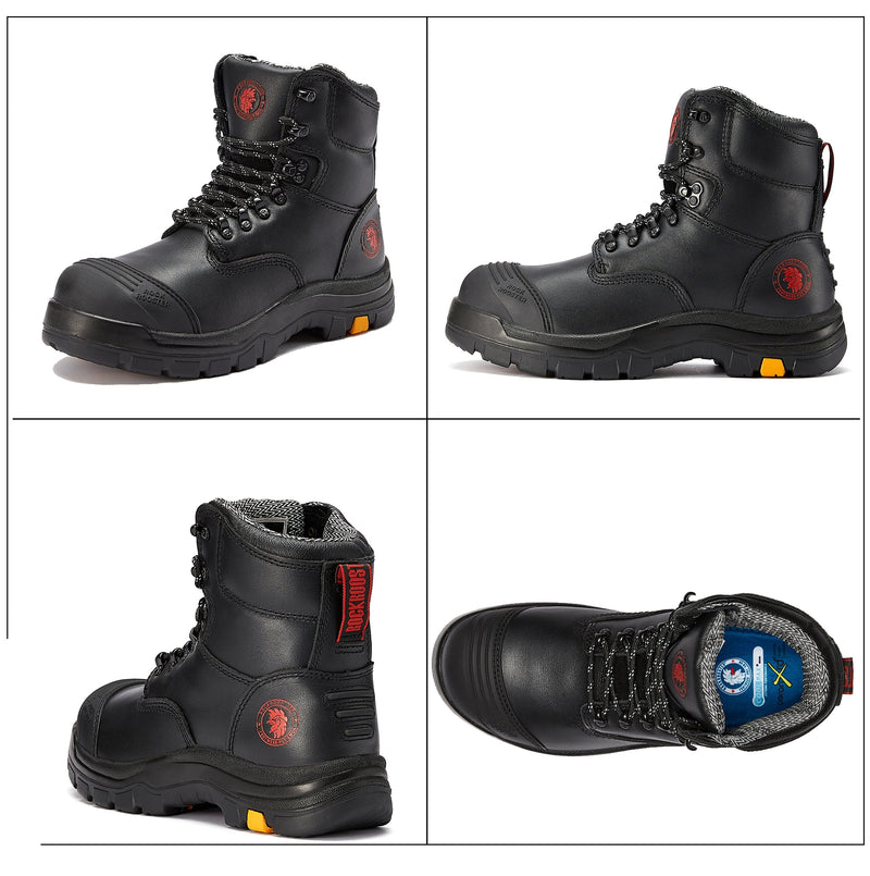 Work Boots For Men Safety Shoes With Steel Toe Indestructible Construction Security Boots Safety Footwear