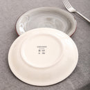 4/8/12-Pieces Natural Porcelain Dessert Plate Vintage Look Ceramic