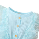 Newborn Baby Girls Lace Ruffled Sleeveless Romper Sweet Cute Cotton Jumpsuit Casual Clothes Summer Clothing