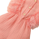 Newborn Baby Girls Lace Ruffled Sleeveless Romper Sweet Cute Cotton Jumpsuit Casual Clothes Summer Clothing