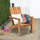 2PCS Acacia Wood Adirondack Chair Lounge Armchair Durable Outdoor Garden Yard 2*OP70602
