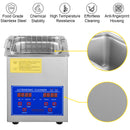 2L Ultrasonic Cleaner with Digital Heater Timer for Dental Sonic Bath Glasses Jewelry