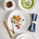 60-Piece Unbreakable Durable Opal Glass Dinner Set w/ 12*Dinner,Soup,Dessert Plate,Cup Saucer