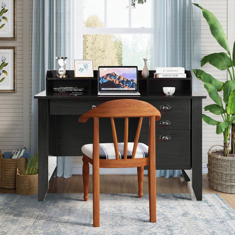 Computer Desk PC Laptop Writing Table Workstation Student Study Furniture Black