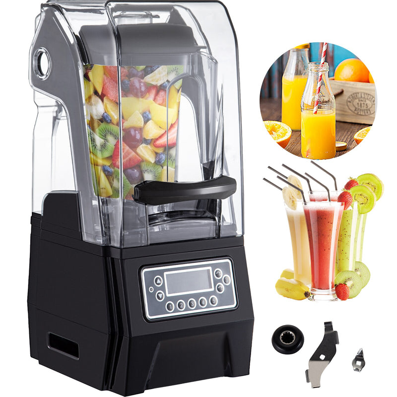 Blender Sound Enclosure 1.5L Capacity Commercial Smoothie Smoothy Blend 1500W Sound Shield