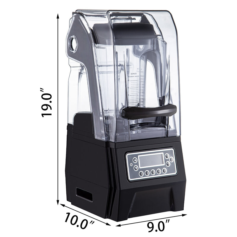 Blender Sound Enclosure 1.5L Capacity Commercial Smoothie Smoothy Blend 1500W Sound Shield