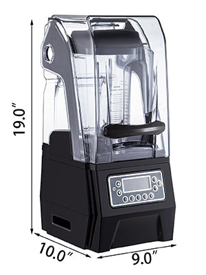 Blender Sound Enclosure 1.5L Capacity Commercial Smoothie Smoothy Blend 1500W Sound Shield