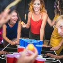8 Foot Beer Pong Table Portable Party Drinking Game Table Tailgate Table OP70794