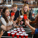 8 Foot Beer Pong Table Portable Party Drinking Game Table Tailgate Table OP70794