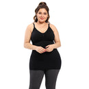 Plus Size  Women's Maternity Tops Nursing Vest Breastfeeding Sleeveless