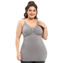 Plus Size  Women's Maternity Tops Nursing Vest Breastfeeding Sleeveless